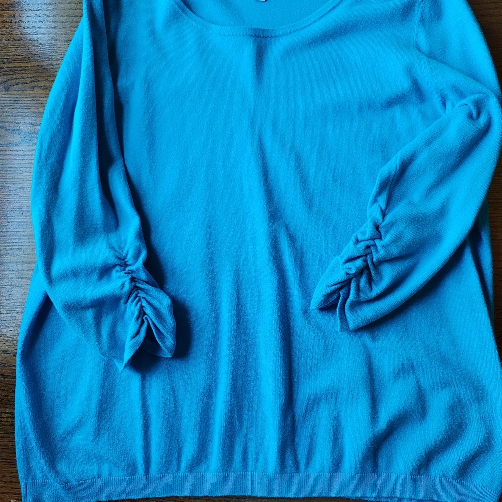 Aqua Blue Sweater